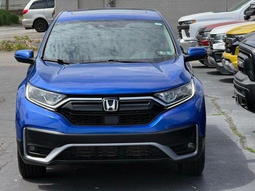 Aegean Blue Metallic 2022 Honda CR-V EX-L