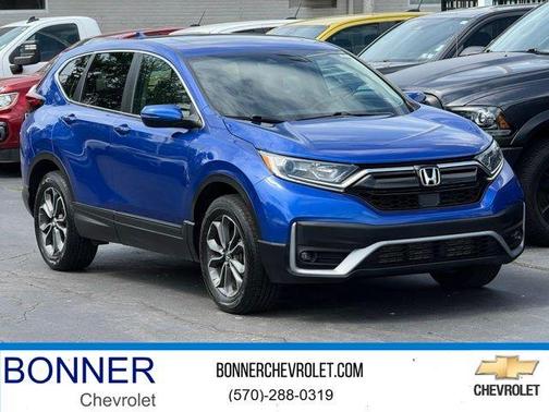 Aegean Blue Metallic 2022 Honda CR-V EX-L