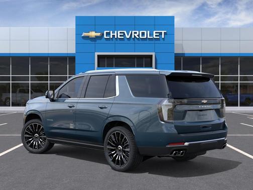 Lakeshore Blue Metallic 2026 Chevrolet Tahoe High Country