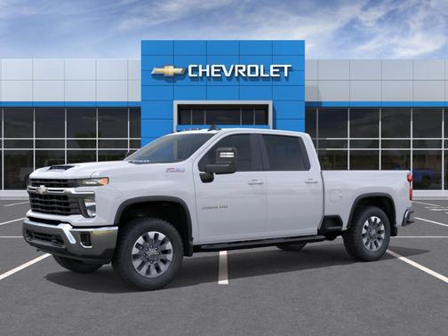 Summit White 2026 Chevrolet Silverado 3500 LT