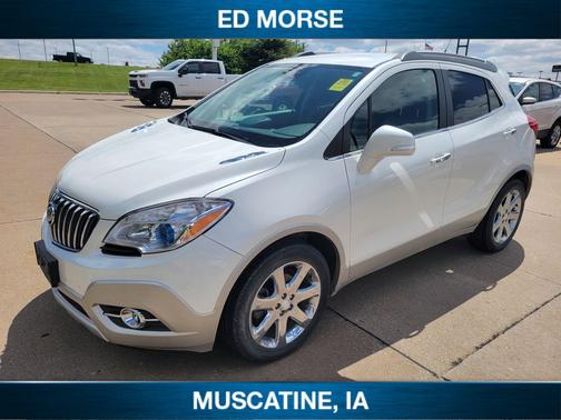 White Pearl Tricoat 2014 Buick Encore Leather