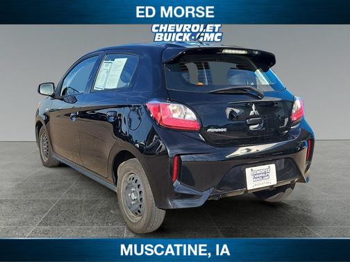 Jet Black Metallic 2024 Mitsubishi Mirage ES