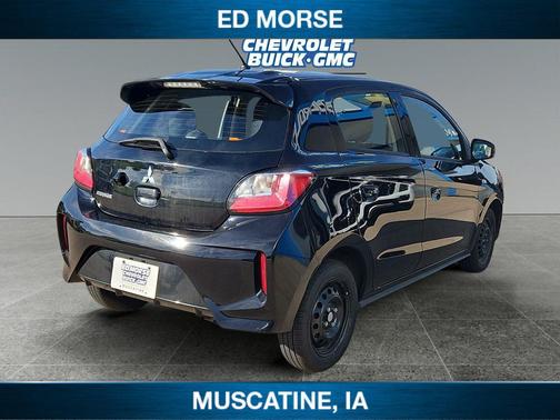 Jet Black Metallic 2024 Mitsubishi Mirage ES