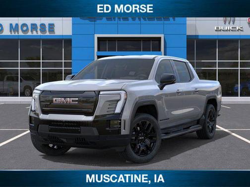 Thunderstorm Gray 2026 GMC Sierra EV Standard Range Elevation