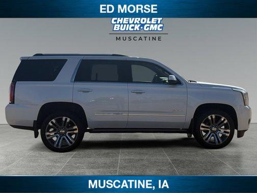 White Frost Tricoat 2019 GMC Yukon Denali