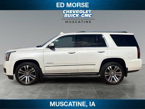 White Frost Tricoat 2019 GMC Yukon Denali