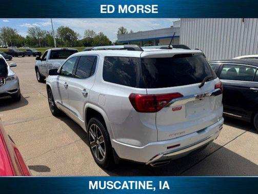 White Frost Tricoat 2019 GMC Acadia Denali