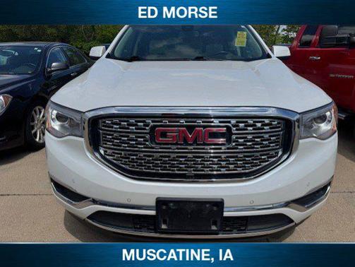 White Frost Tricoat 2019 GMC Acadia Denali