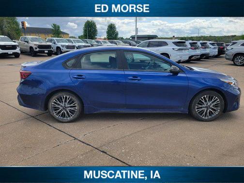 Deep Sea Blue 2024 Kia Forte GT-Line