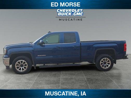 Stone Blue Metallic 2019 GMC Sierra 1500 SLE