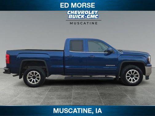 Stone Blue Metallic 2019 GMC Sierra 1500 SLE