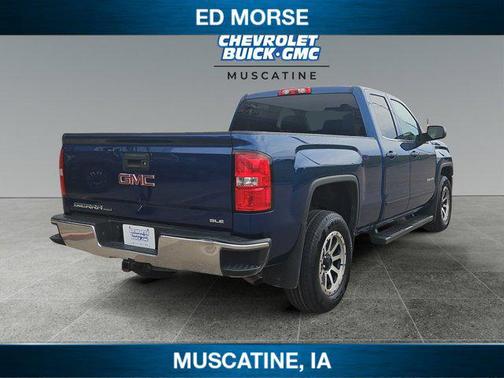 Stone Blue Metallic 2019 GMC Sierra 1500 SLE