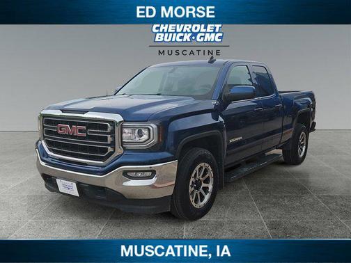 Stone Blue Metallic 2019 GMC Sierra 1500 SLE