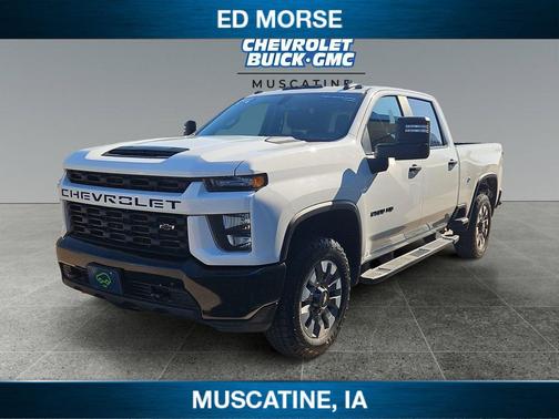 Summit White 2023 Chevrolet Silverado 2500 Custom