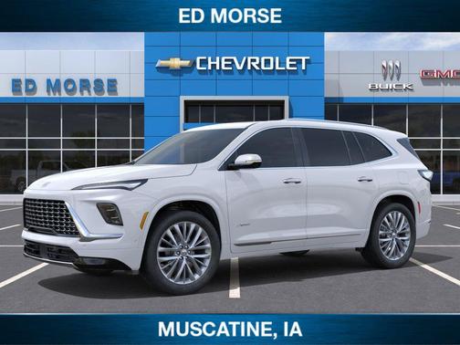 Iridescent White Tricoat 2026 Buick Enclave Avenir FWD