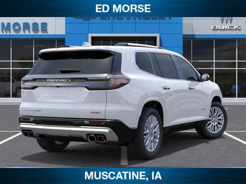 Glacier White Tricoat 2026 GMC Acadia Denali