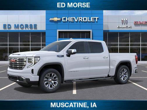Glacier White Tricoat 2026 GMC Sierra 1500 Denali