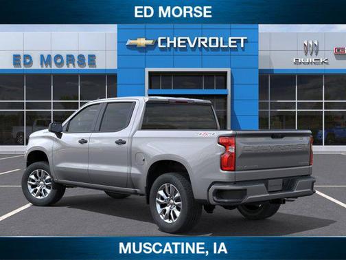 Sterling Gray Metallic 2026 Chevrolet Silverado 1500 Custom