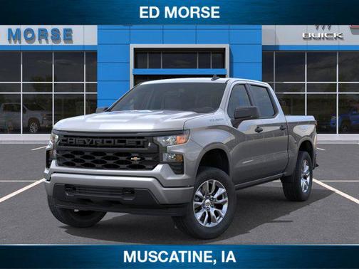 Sterling Gray Metallic 2026 Chevrolet Silverado 1500 Custom