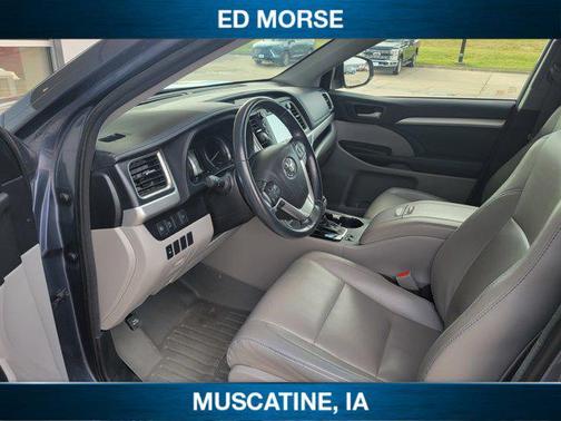 Shoreline Blue Pearl 2018 Toyota Highlander XLE