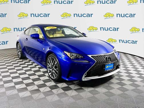 Ultrasonic Blue Mica 2.0 2016 Lexus RC 350 Base