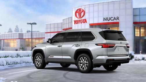Celestial Silver Metallic 2026 Toyota Sequoia 1794 Edition