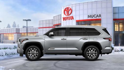 Celestial Silver Metallic 2026 Toyota Sequoia 1794 Edition