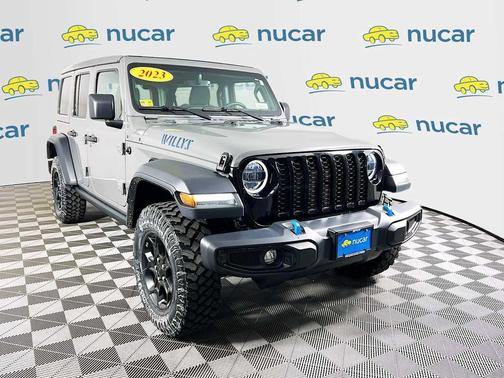 Sting-Gray Clearcoat 2023 Jeep Wrangler 4xe Base