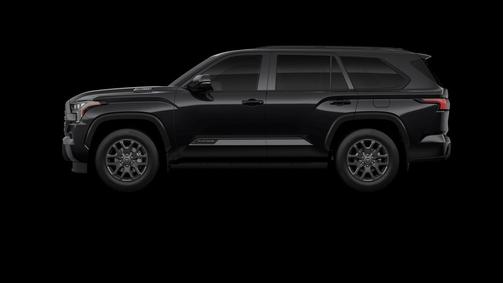 Midnight Black Metallic 2026 Toyota Sequoia Platinum