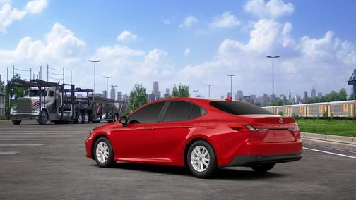 Supersonic Red 2026 Toyota Camry LE