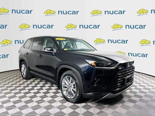 Midnight Black Metallic 2024 Toyota Grand Highlander Platinum