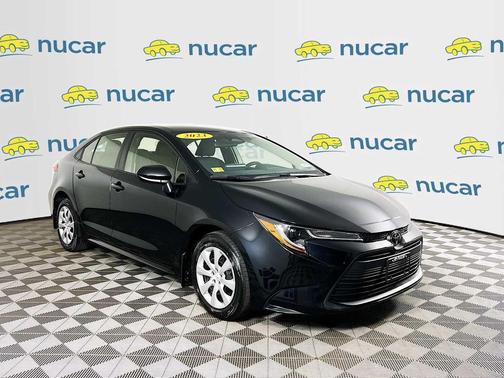 Midnight Black Metallic 2023 Toyota Corolla LE