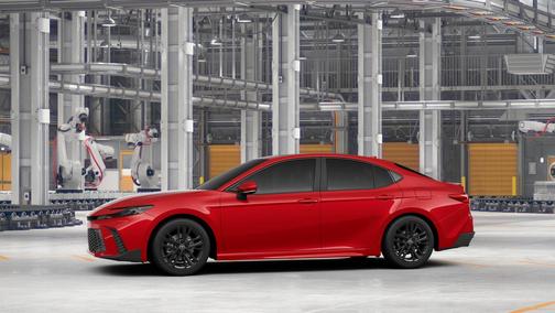 Supersonic Red 2026 Toyota Camry SE
