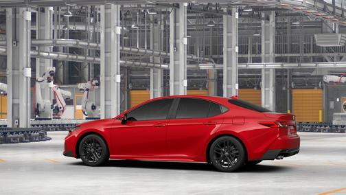 Supersonic Red 2026 Toyota Camry SE