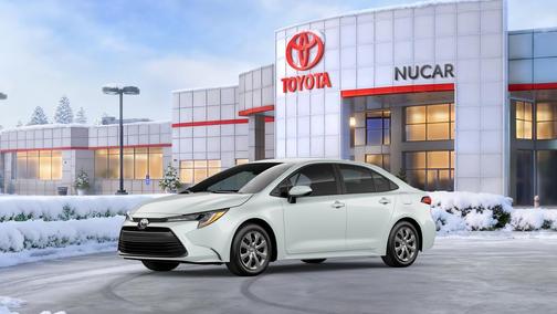 Wind Chill Pearl 2026 Toyota Corolla LE