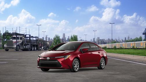 Ruby Flare Pearl 2026 Toyota Corolla LE