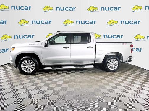 Silver Ice Metallic 2022 Chevrolet Silverado 1500 Custom