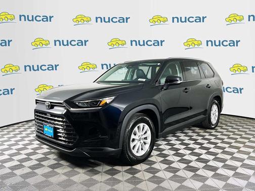 Midnight Black Metallic 2025 Toyota Grand Highlander XLE