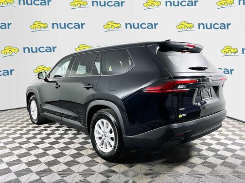 Midnight Black Metallic 2025 Toyota Grand Highlander XLE