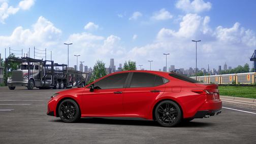 Supersonic Red 2026 Toyota Camry Nightshade