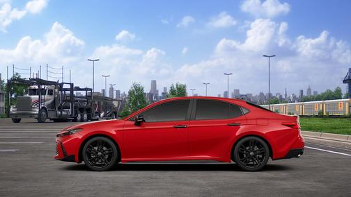 Supersonic Red 2026 Toyota Camry Nightshade