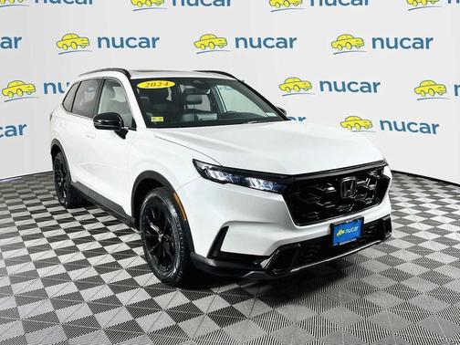 Platinum White Pearl 2024 Honda CR-V Hybrid Sport AWD