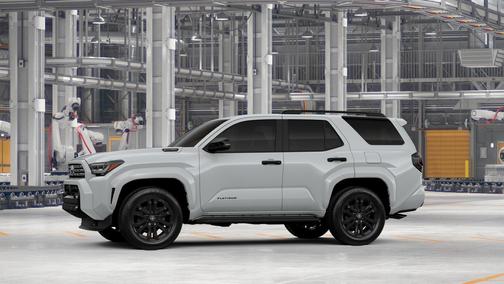 White 2026 Toyota 4Runner Hybrid Platinum