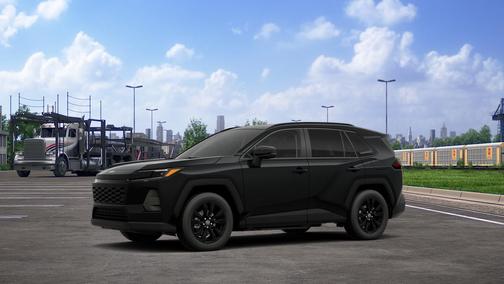 Midnight Black Metallic 2026 Toyota RAV4 XLE Premium