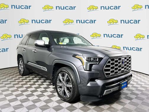 Magnetic Gray Metallic 2023 Toyota Sequoia Capstone