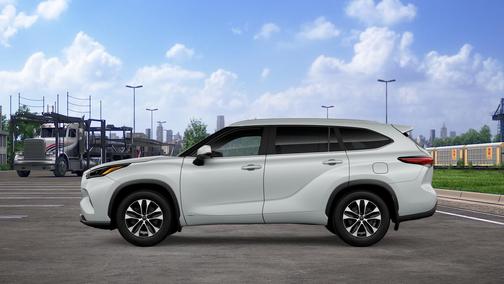 Wind Chill Pearl 2026 Toyota Highlander Hybrid XLE