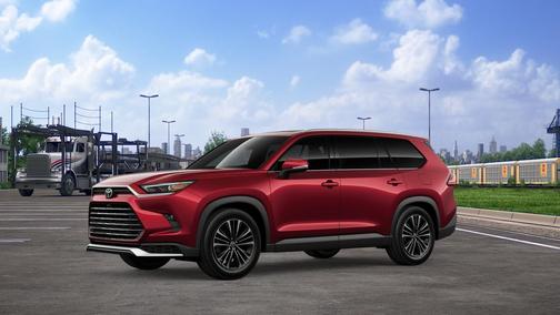 Red 2026 Toyota Grand Highlander Hybrid Platinum MAX