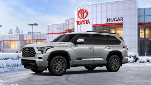 Celestial Silver Metallic 2026 Toyota Sequoia Platinum