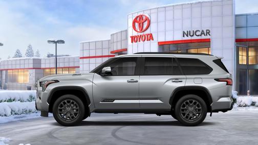 Celestial Silver Metallic 2026 Toyota Sequoia Platinum