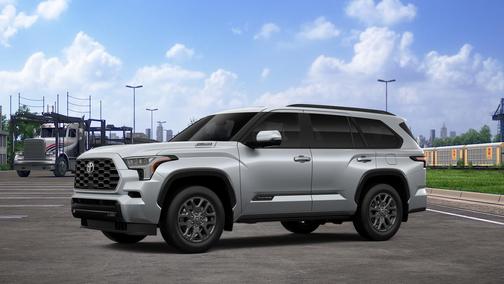 Celestial Silver Metallic 2026 Toyota Sequoia Platinum